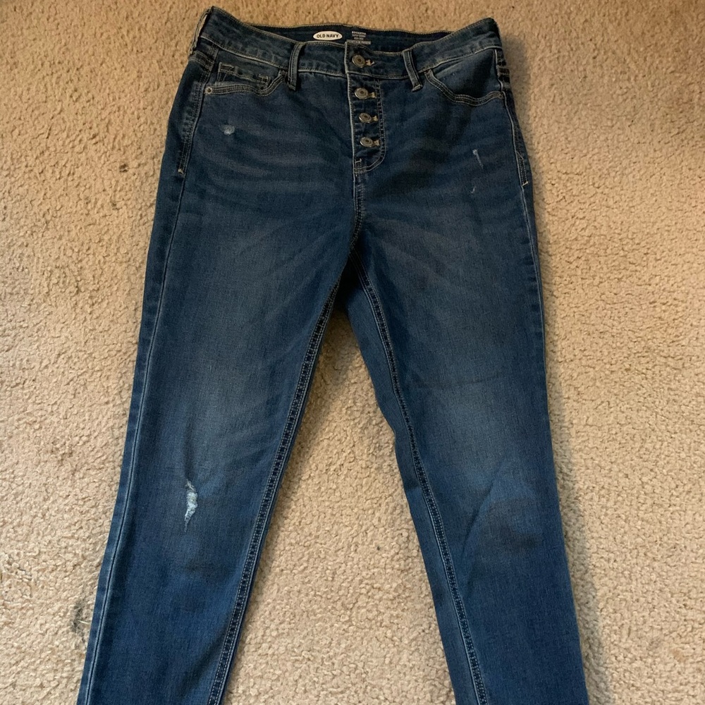 Old Navy High Waisted Skinny Jeans